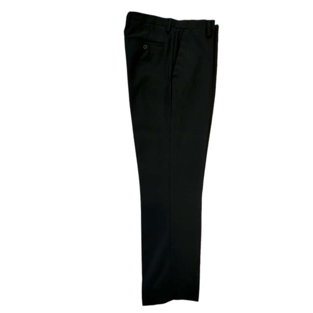 Alberto Cardinali black dress pants slim fit